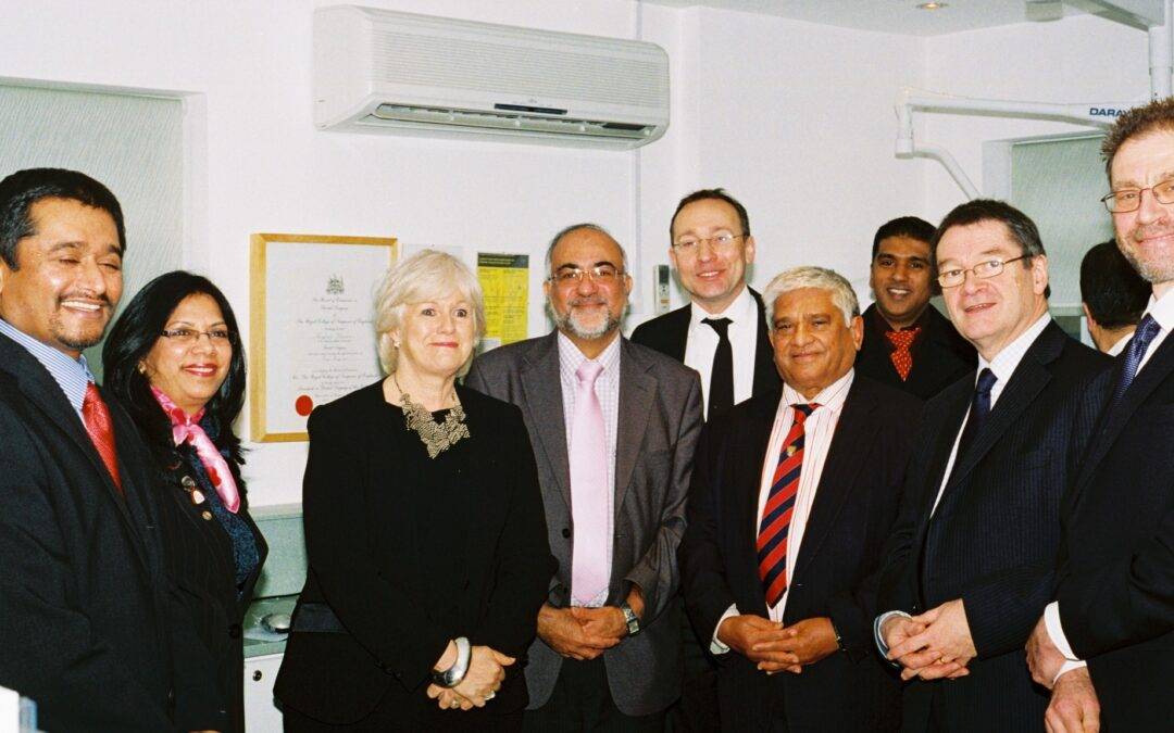 Ministerial visit in Ghauri Dental Centre