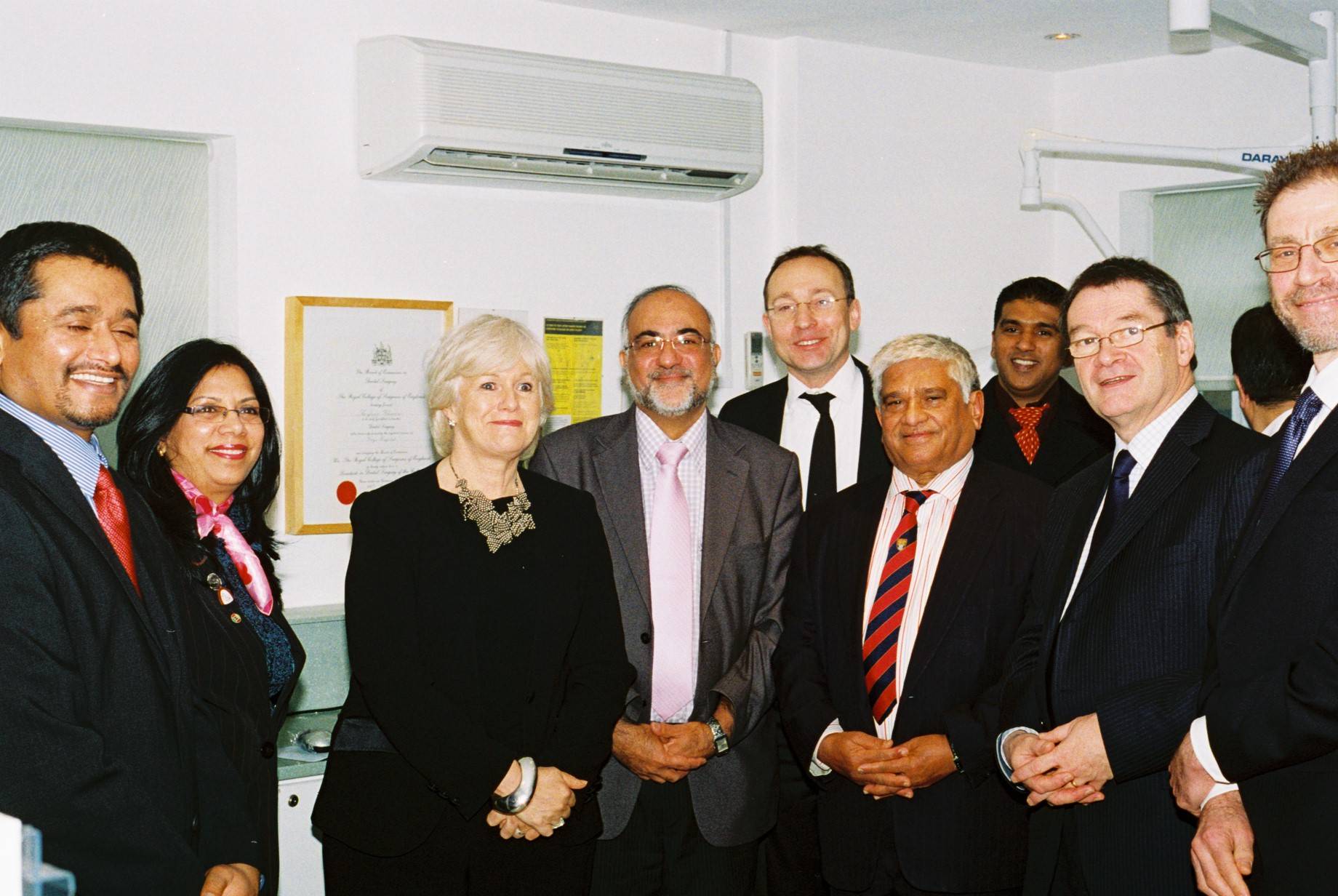 Ministerial visit in Ghauri Dental Centre