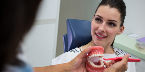 Dental bridge caring Dental bridge caring